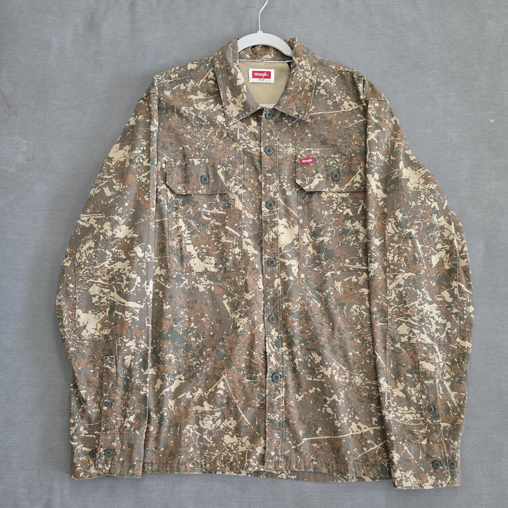 Wrangler Camouflage Shirt Jacket